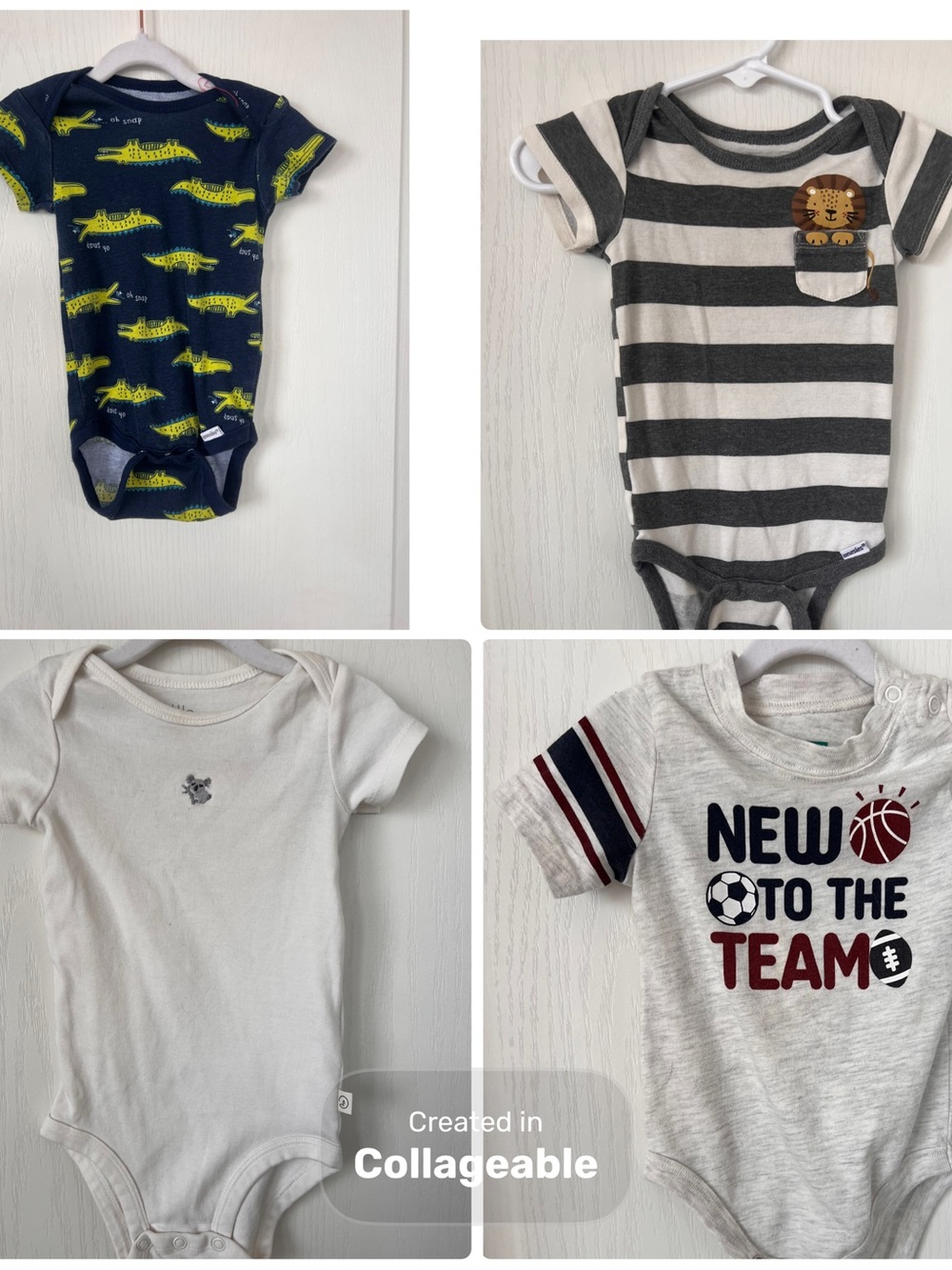 Lot of bodysuits 6-9 months various brands